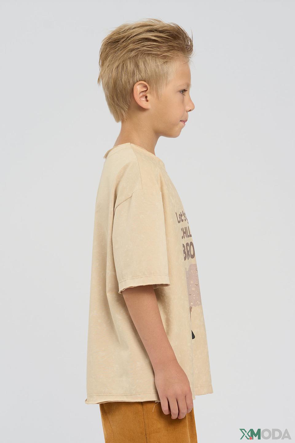 Футболка Choupette с лампой бежевая