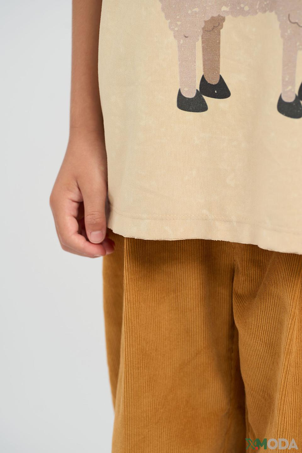 Футболка Choupette с лампой бежевая