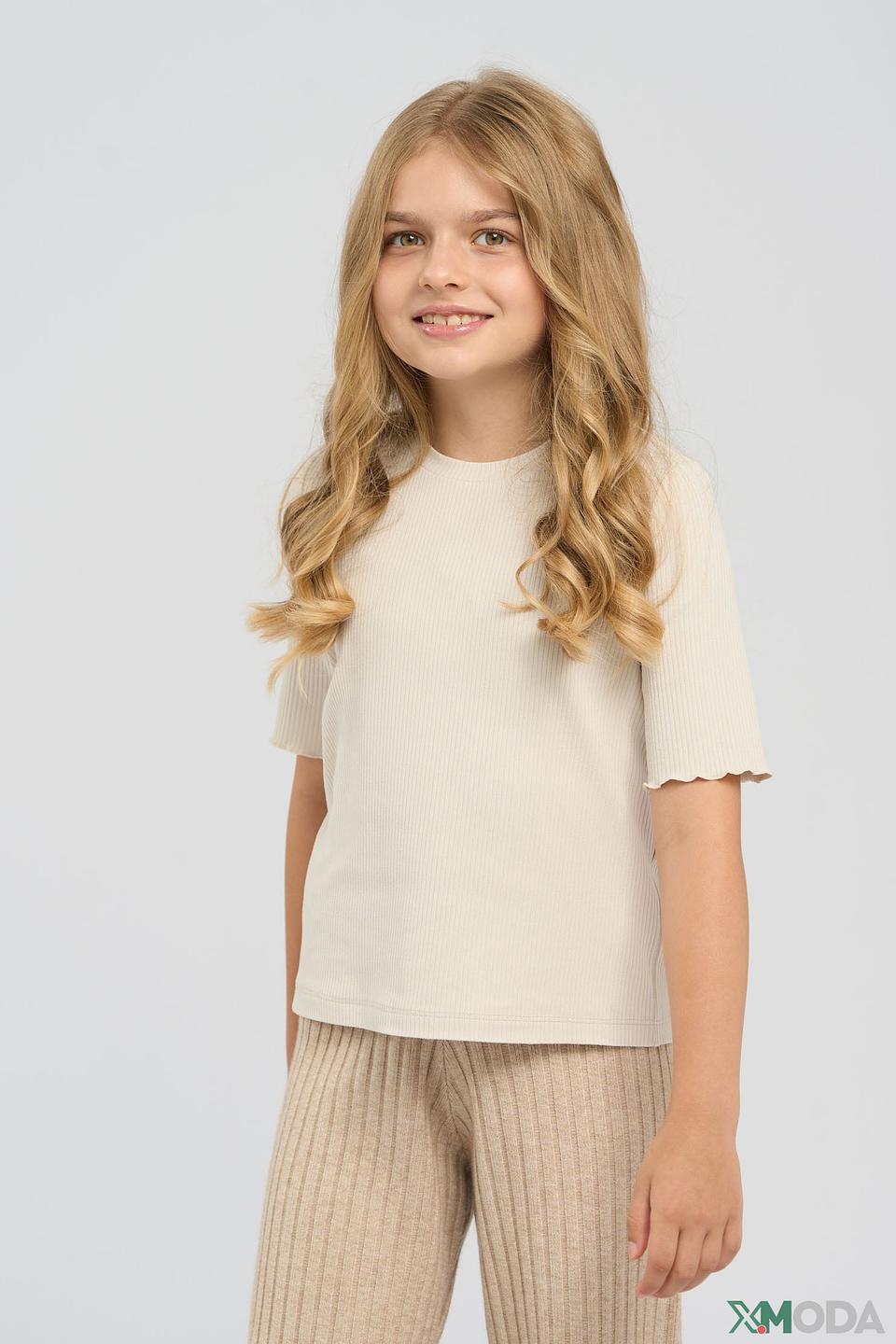 Футболка Choupette дев. бежевая