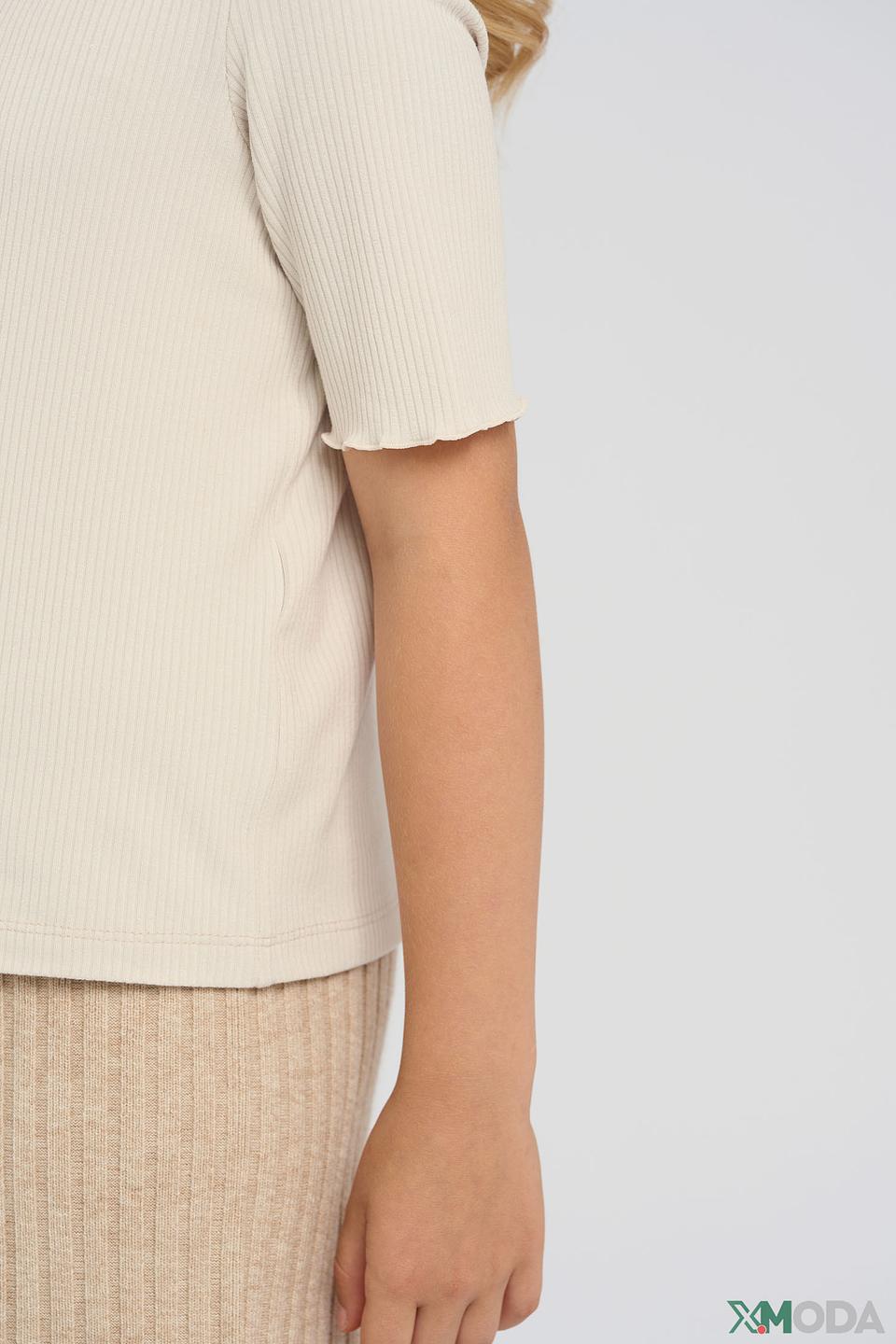 Футболка Choupette дев. бежевая