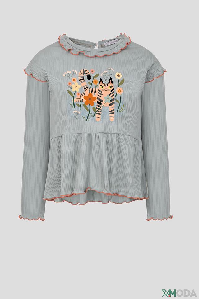 Блуза Choupette дев. с котиком