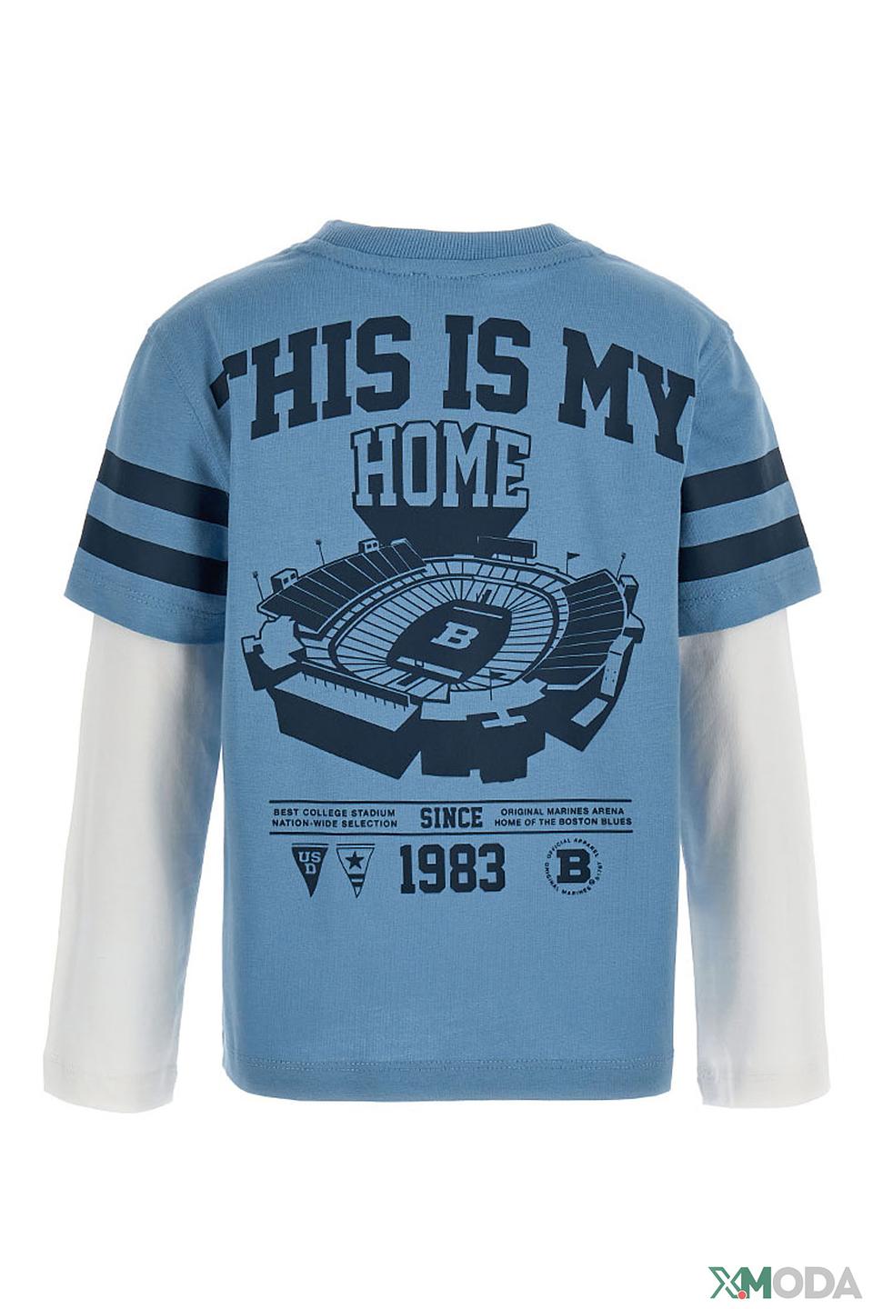 Футболка Original Marines Boston голубая