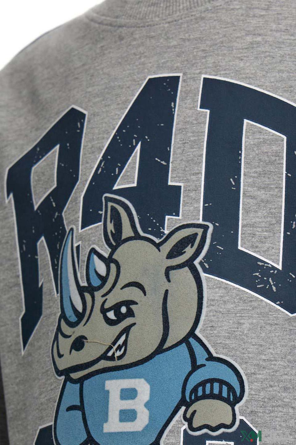 Футболка Original Marines серая с принтом