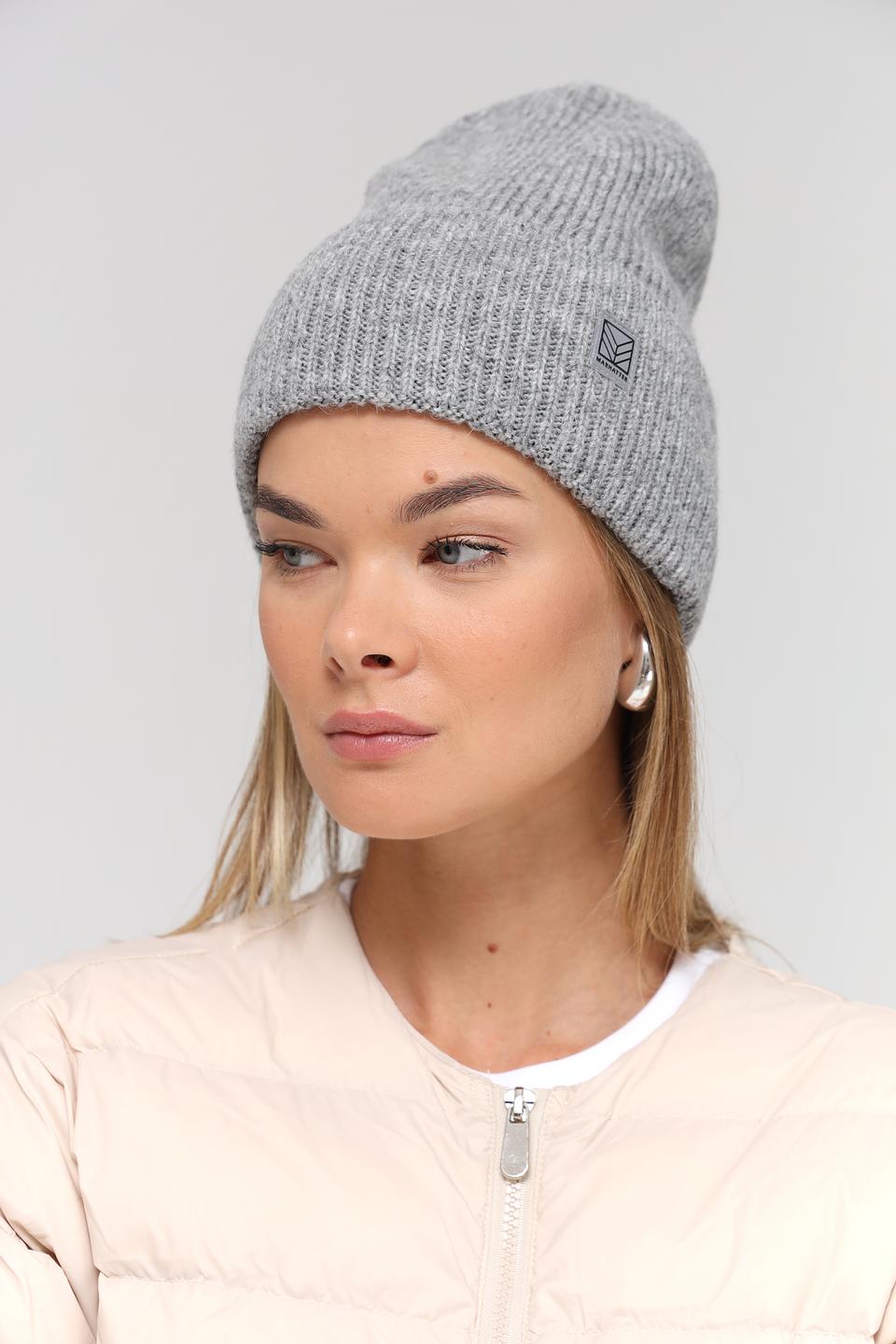 Шапка Marhatter серая