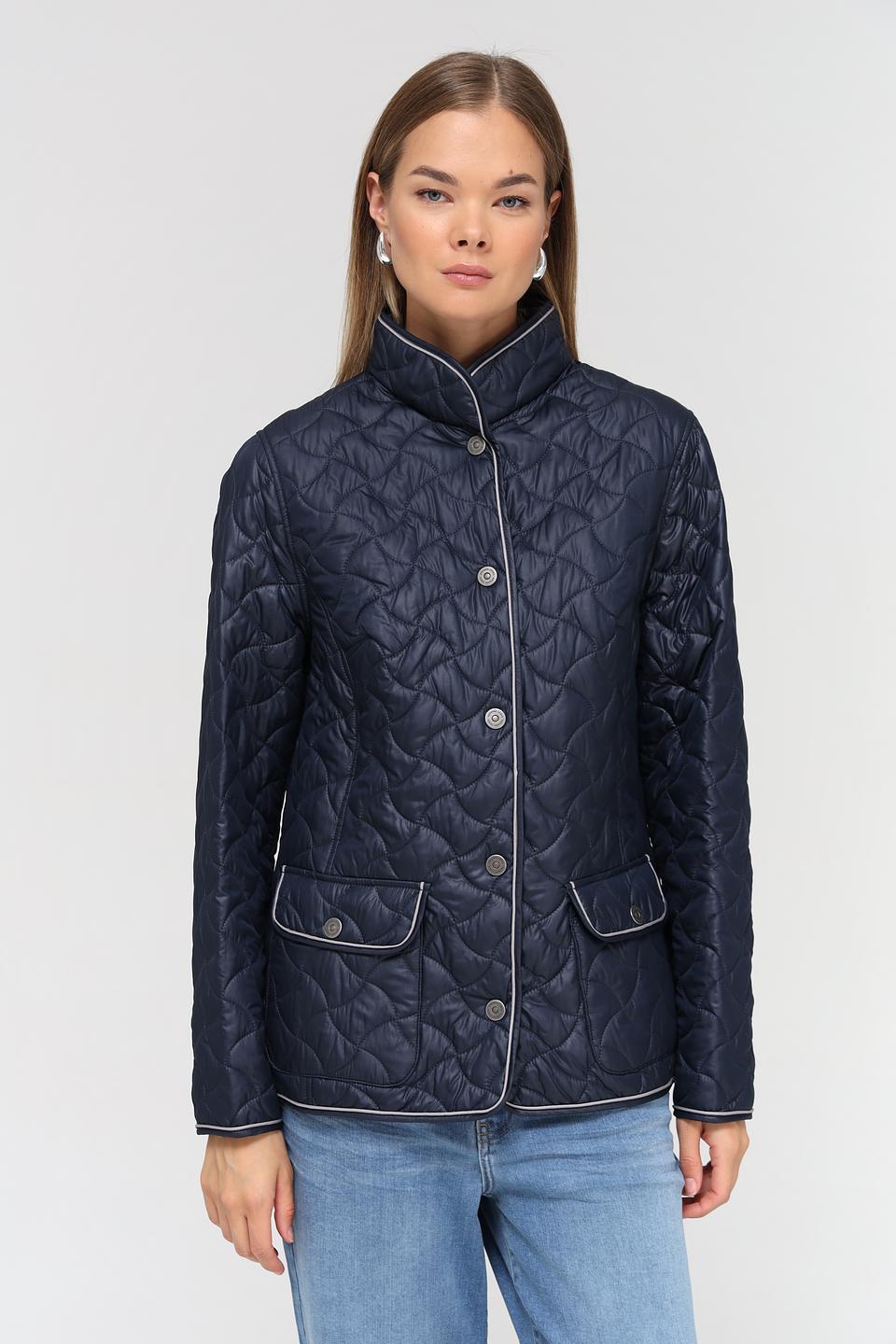 Куртка Lebek стеганая синяя