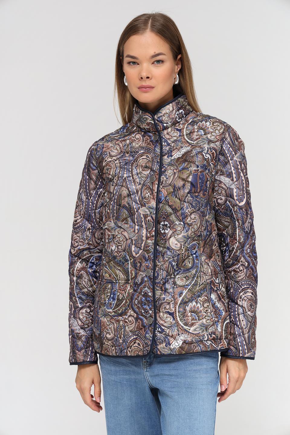 Куртка Lebek стеганая синяя