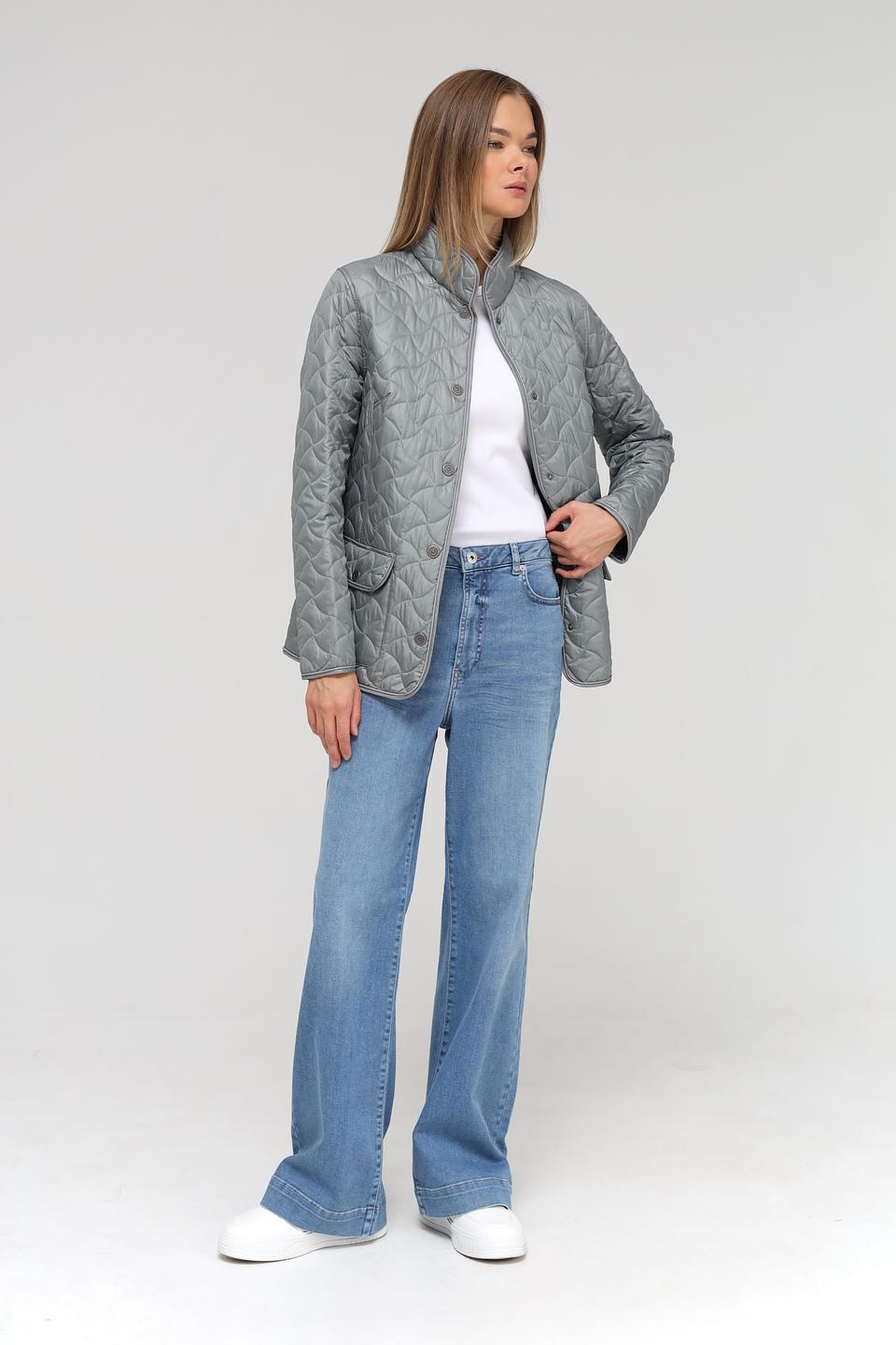 Куртка Lebek стеганая серая