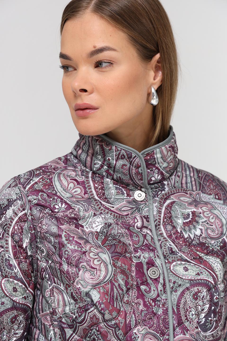 Куртка Lebek стеганая серая