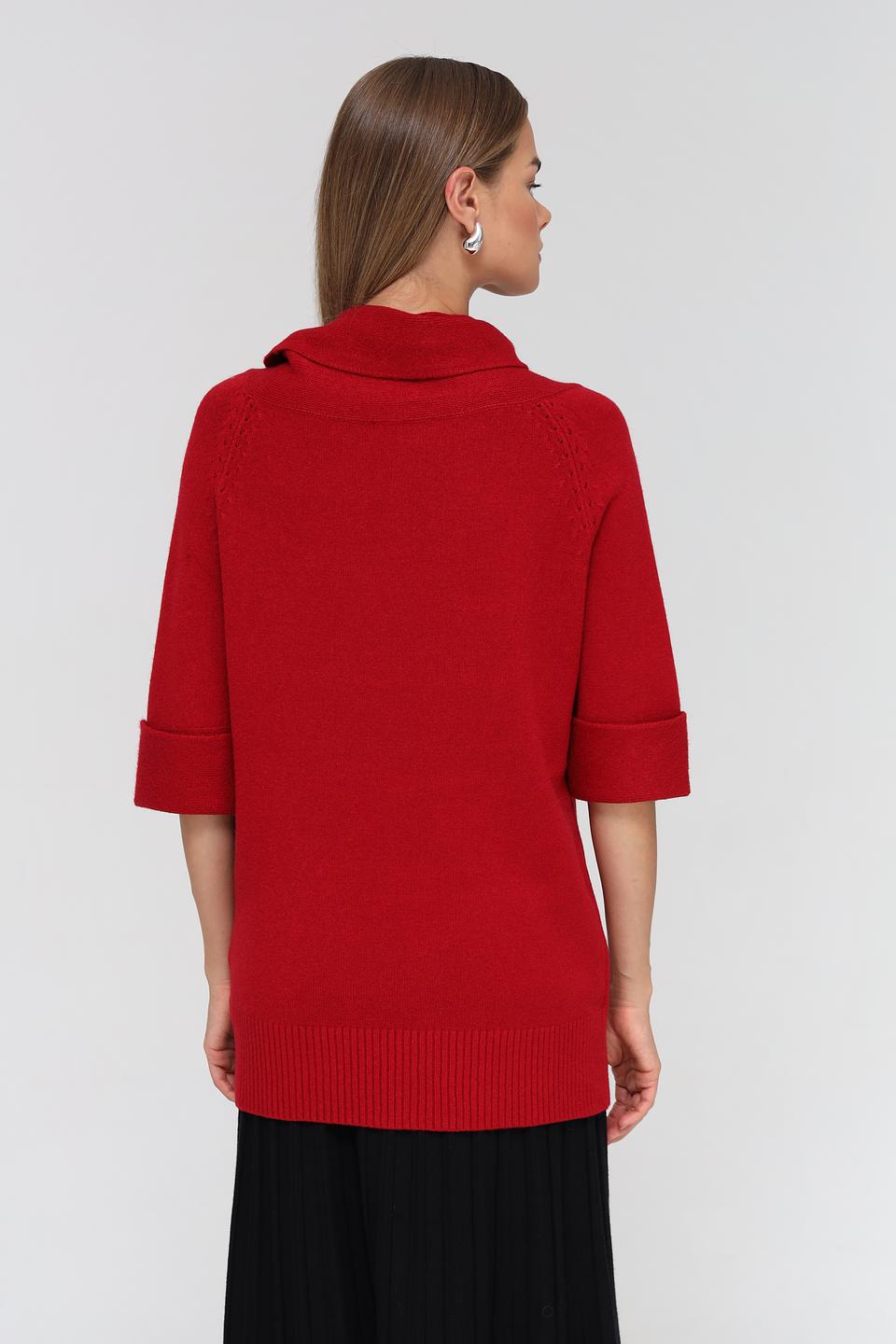 Пуловер Passioni с воротником-холом