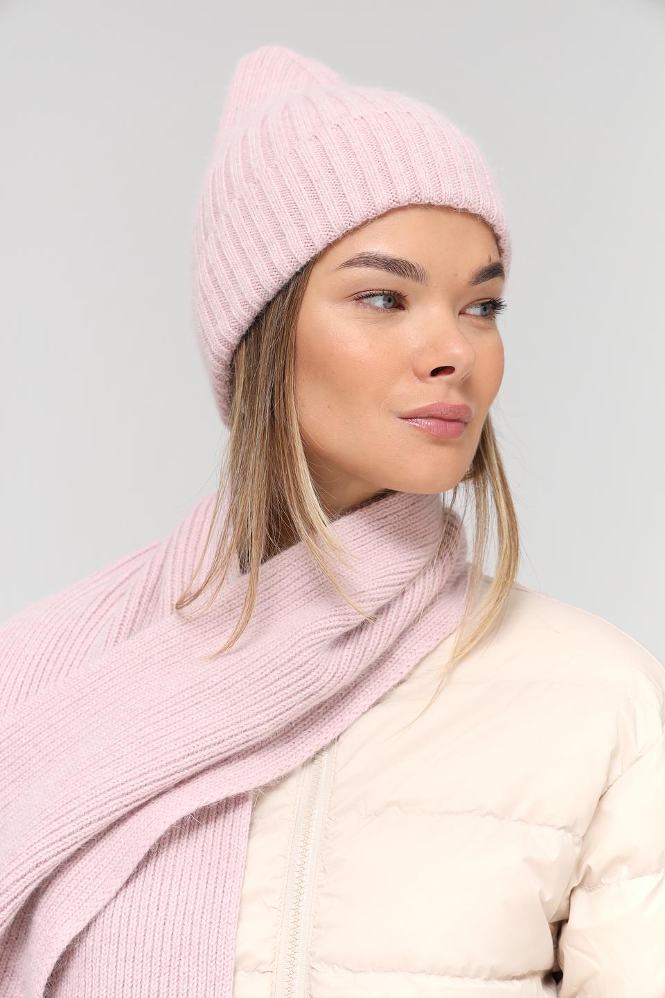 Шапка Marhatter женская розовая