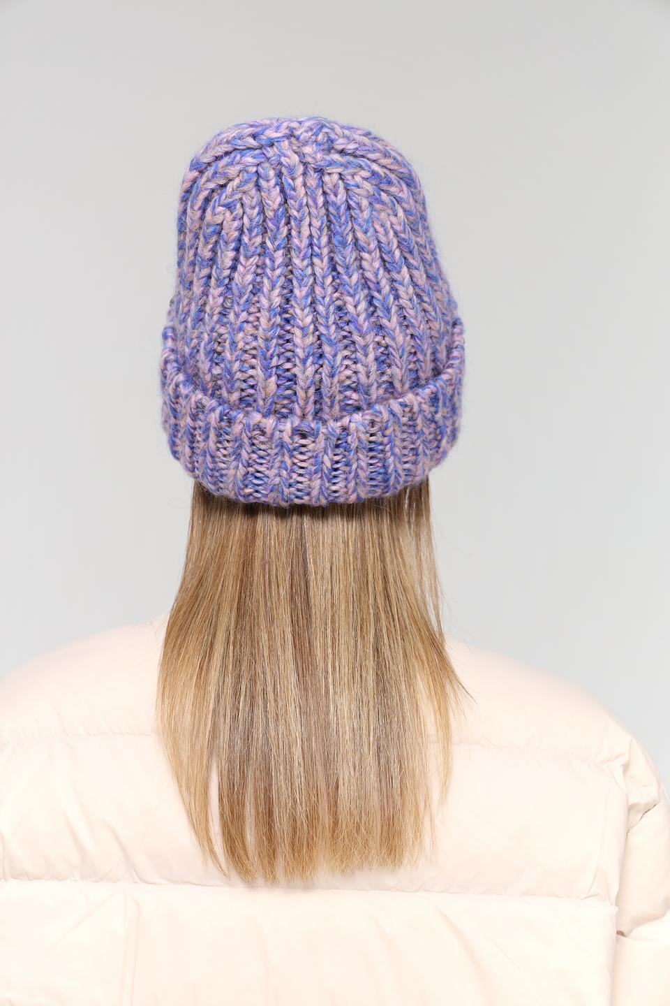 Шапка Marhatter вязаная лавандовая