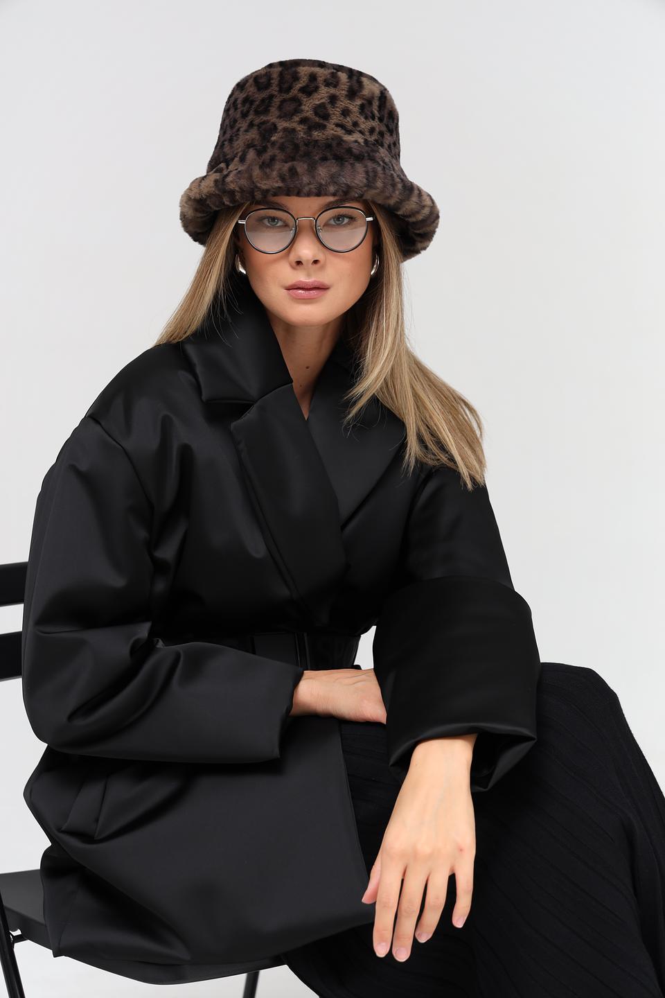 Шапка Electra style леопард