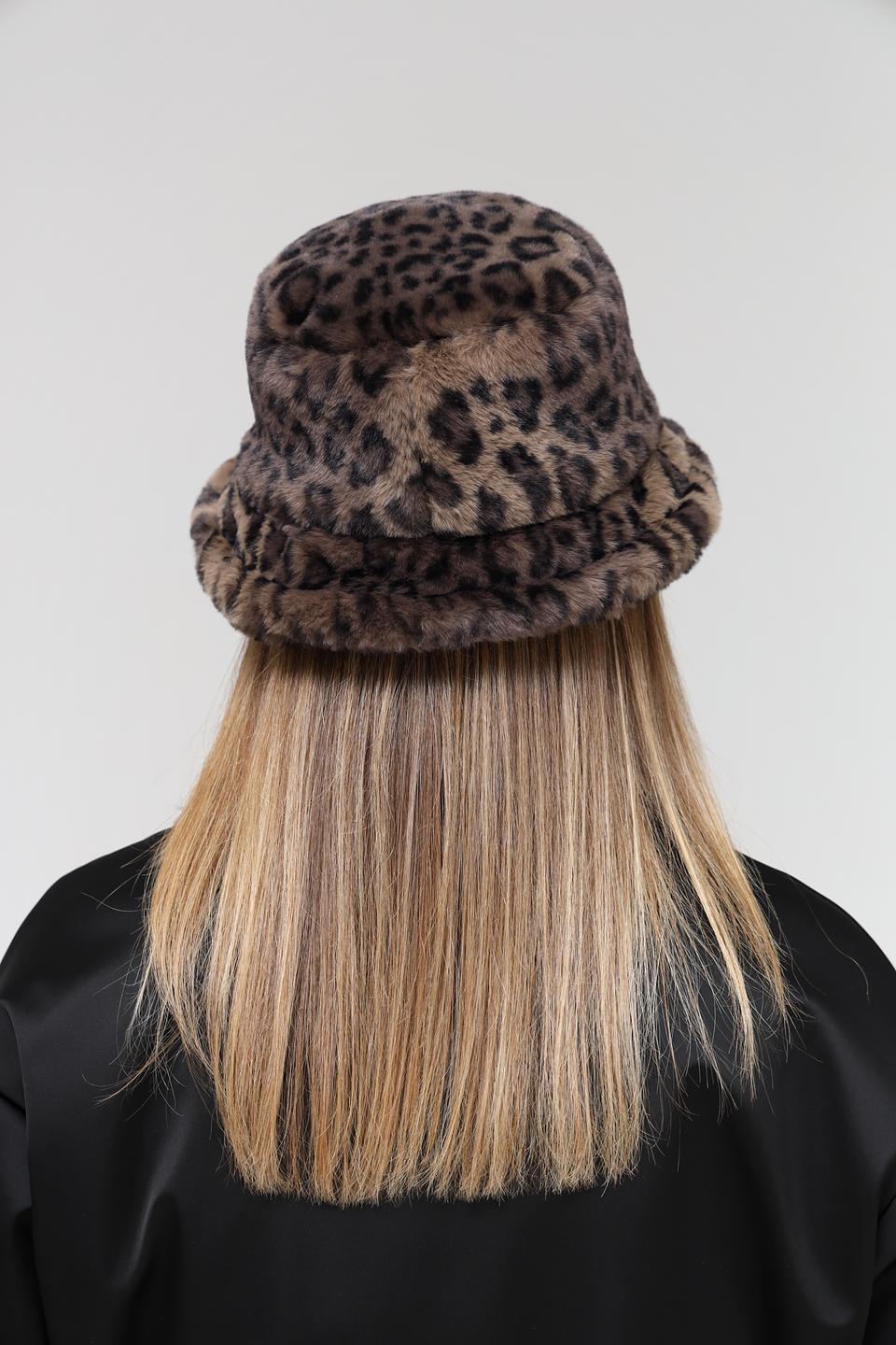 Шапка Electra style леопард