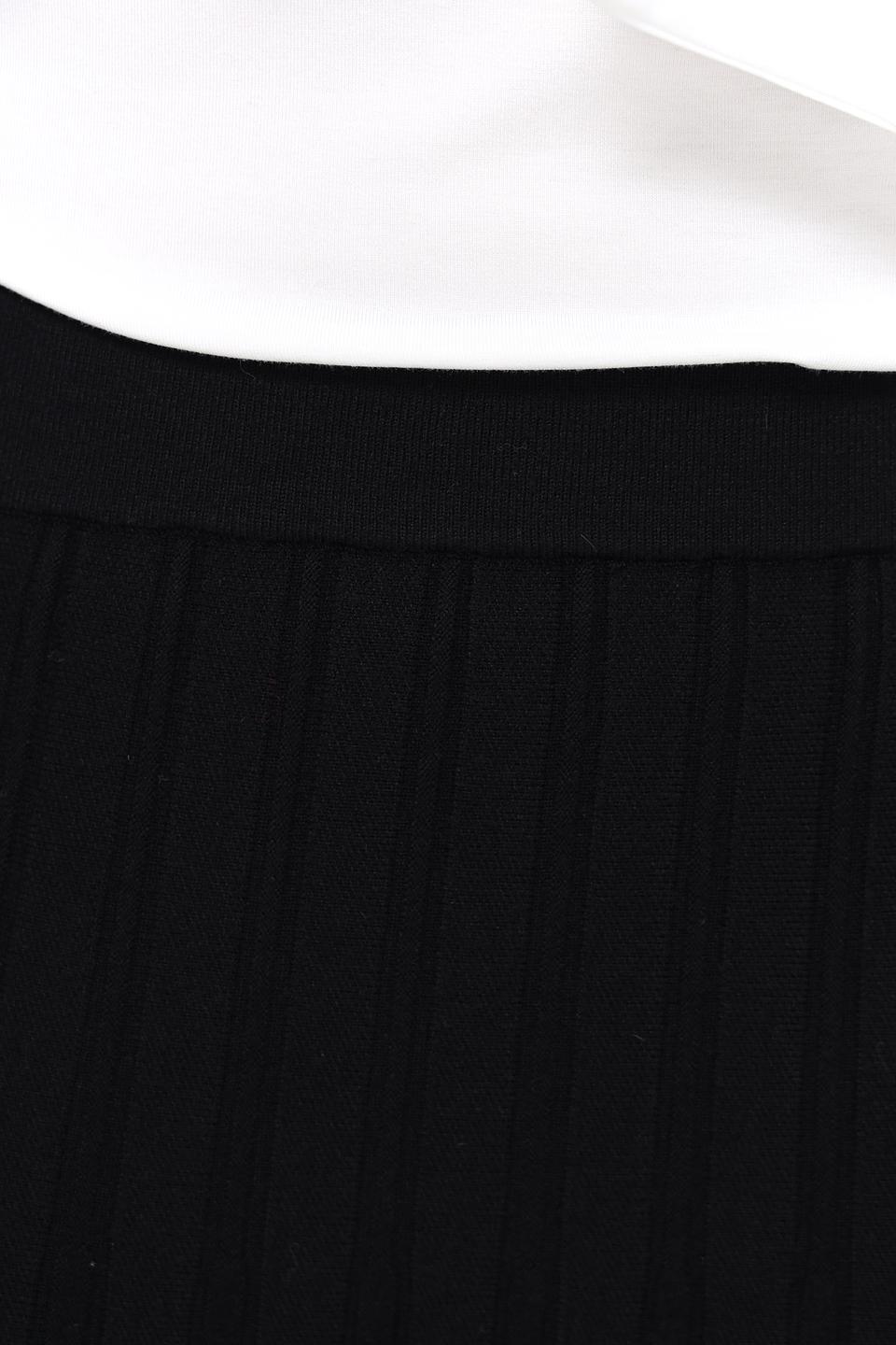 Юбка Oui плиссированная чёрная