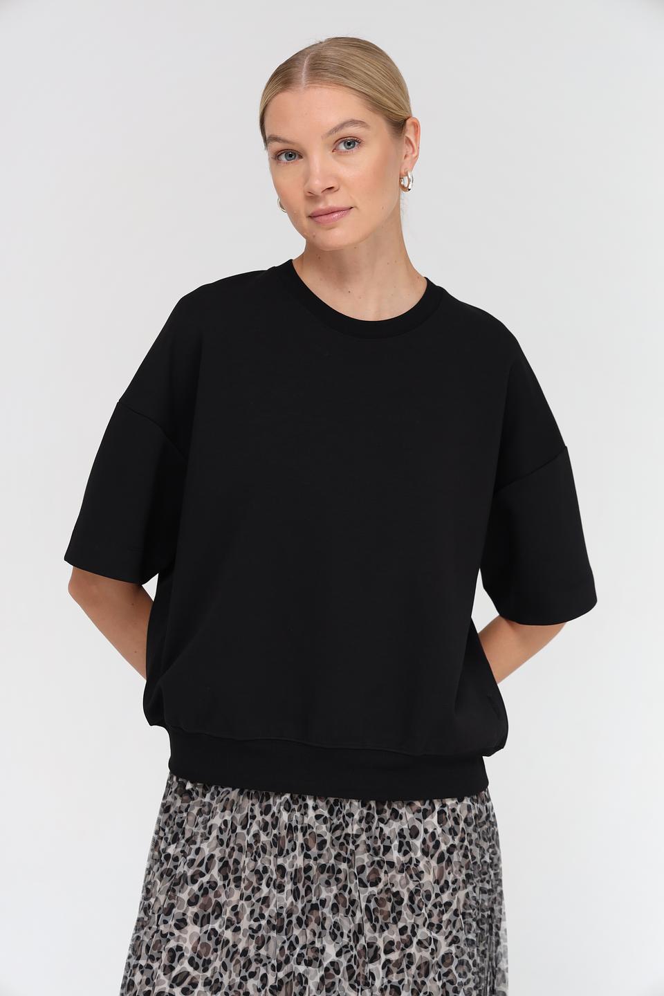 Пуловер Marc O Polo чёрный оверсайз