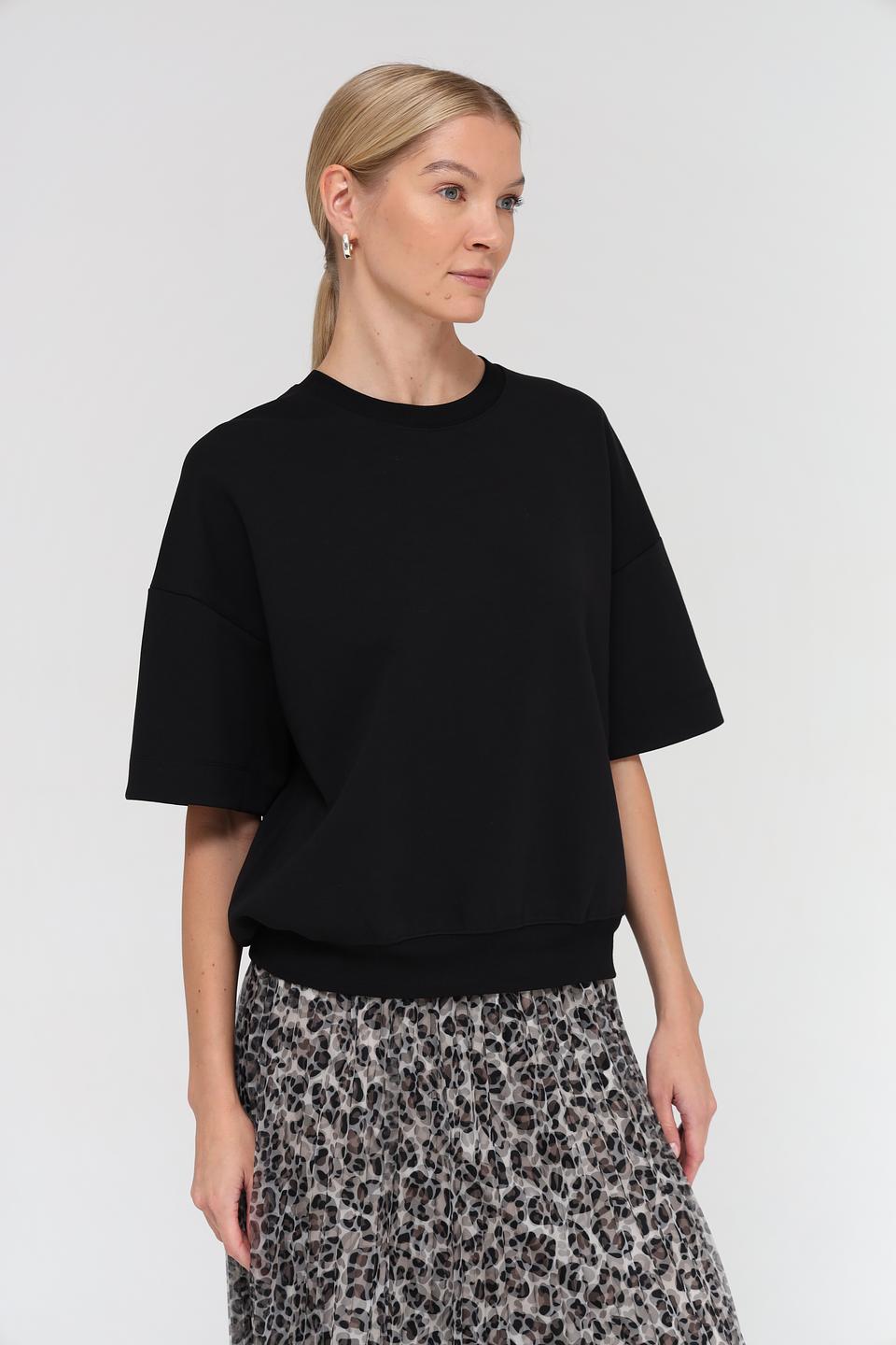 Пуловер Marc O Polo чёрный оверсайз