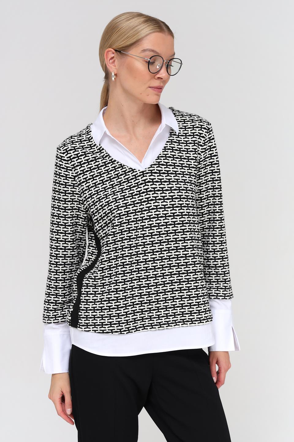 Блуза Frank Walder в клетку