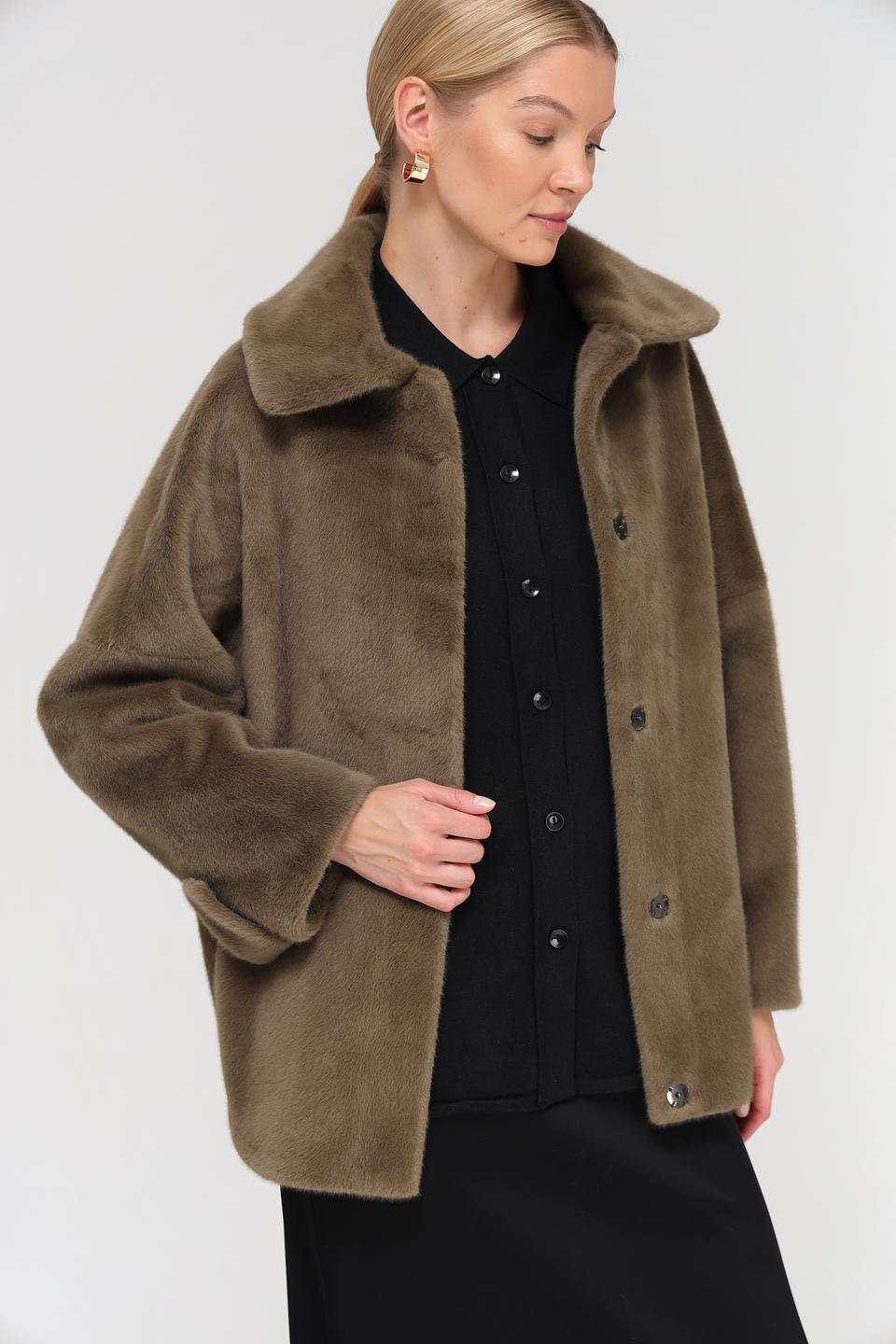 Куртка Electra style оверсайз оливковая