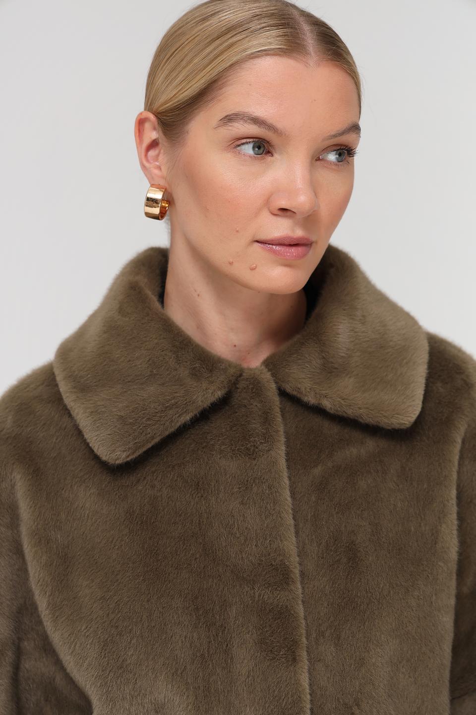 Куртка Electra style оверсайз оливковая