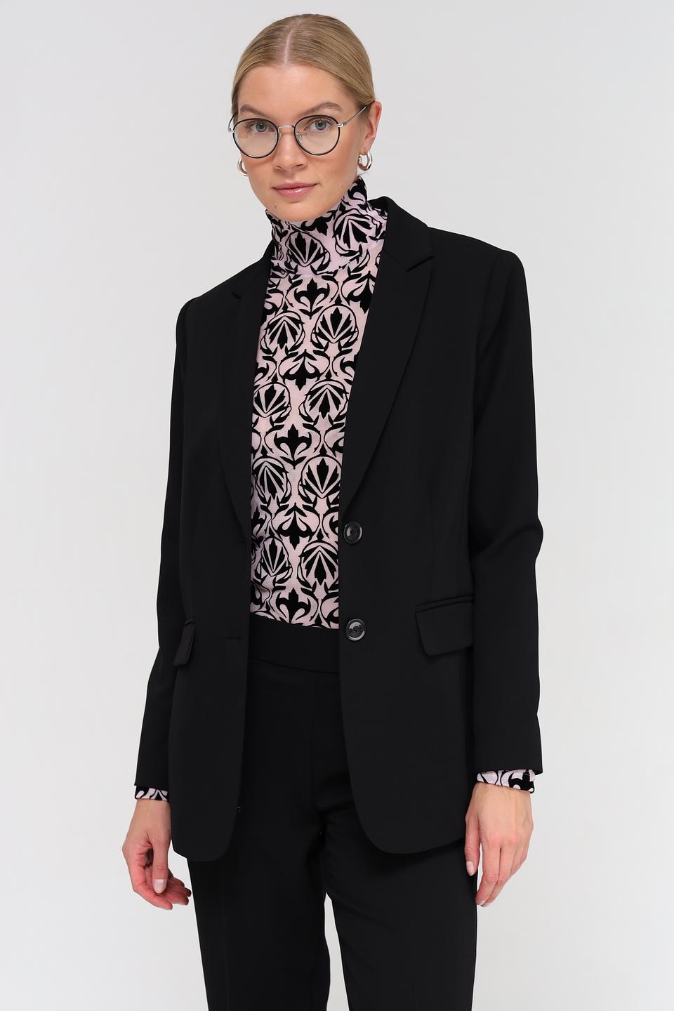 Жакет Frank Walder черный приталенный