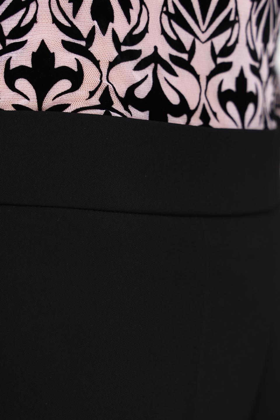 Брюки Frank Walder чёрные с эластичным поясом