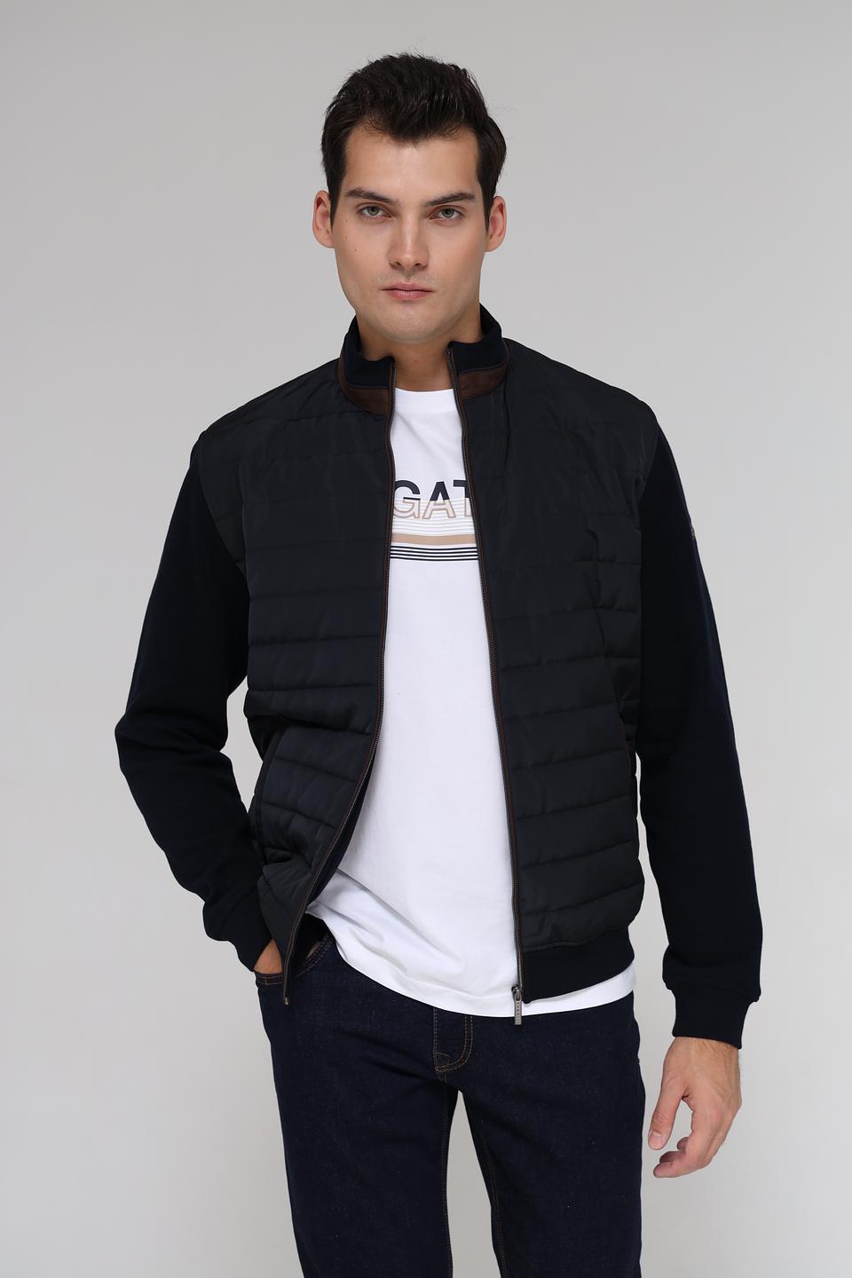 Кардиган Bugatti стеганый черный