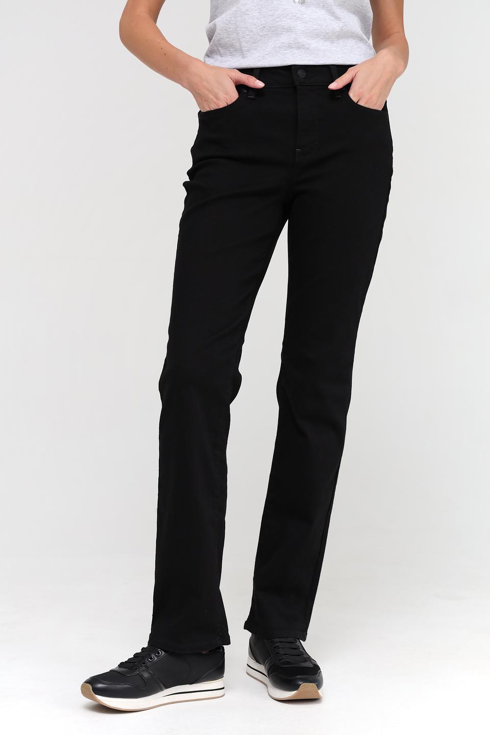 Джинсы NYDJ прямые чёрные