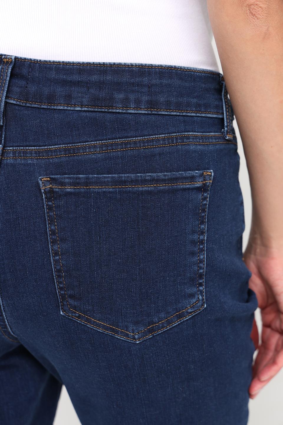 Джинсы NYDJ прямого кроя синие