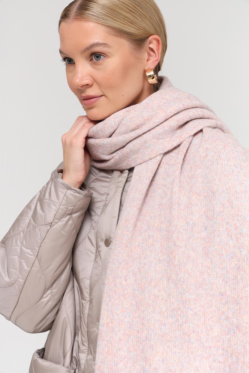 Шарф Fraas меланж розовый