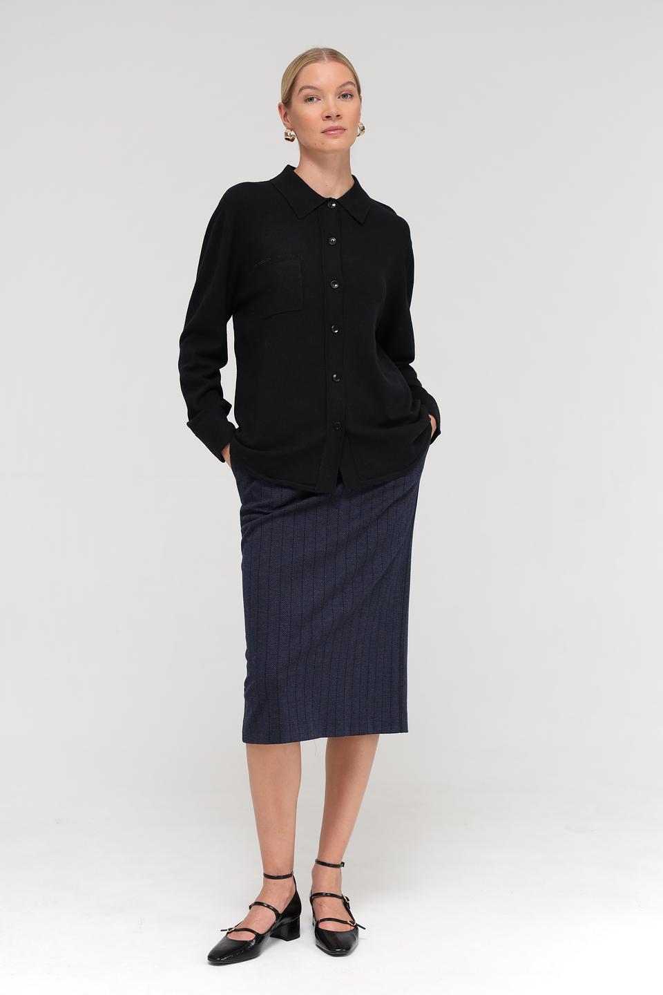 Юбка Gardeur в полоску миди