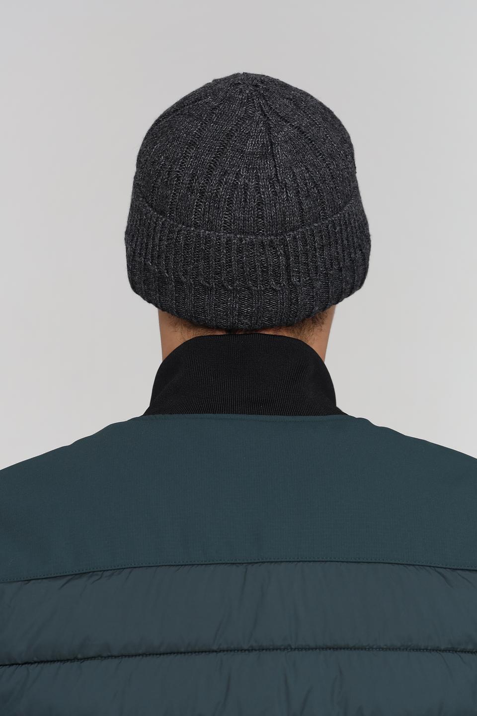 Шапка Marhatter мужская серая меланж