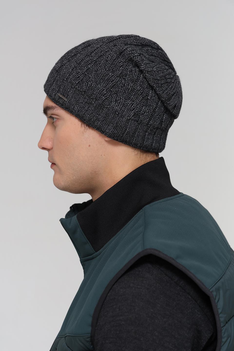 Шапка Marhatter мужская серая