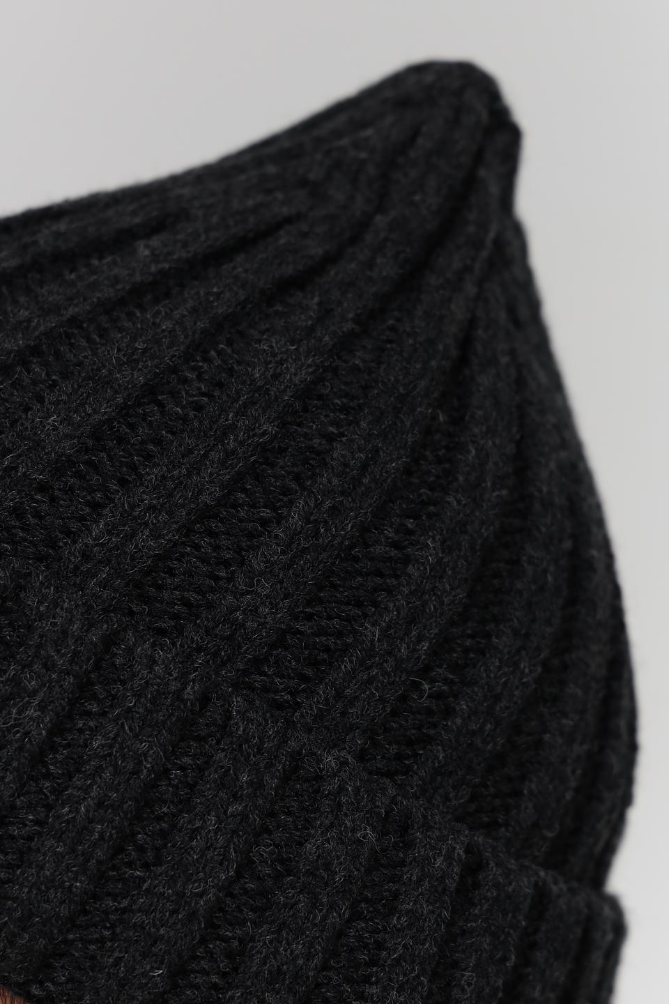 Шапка Marhatter мужская чёрная