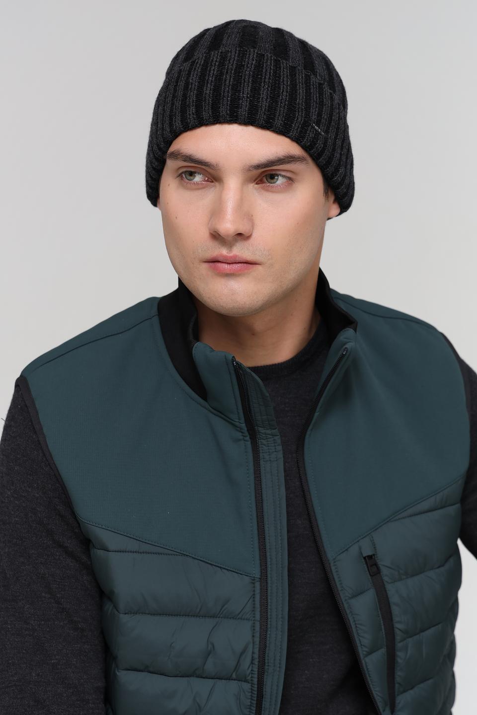 Шапка Marhatter мужская чёрная