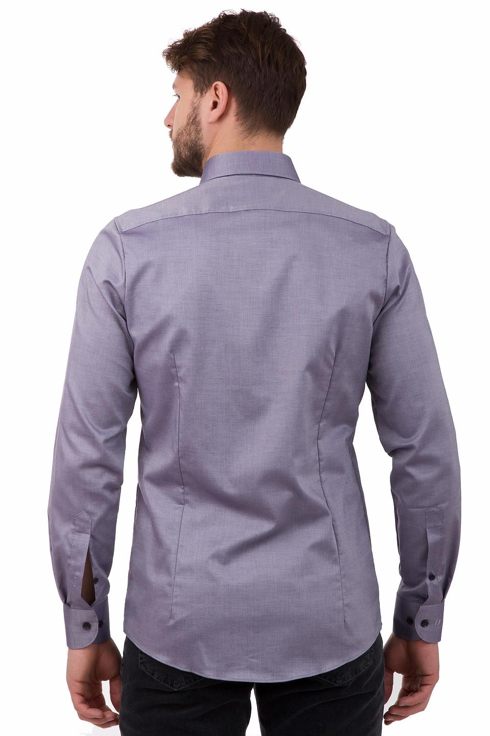 Olymp Рубашка с длинным рукавом Сиреневая