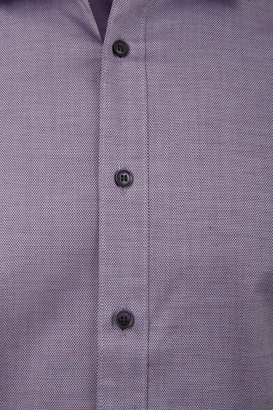 Olymp Рубашка с длинным рукавом Сиреневая