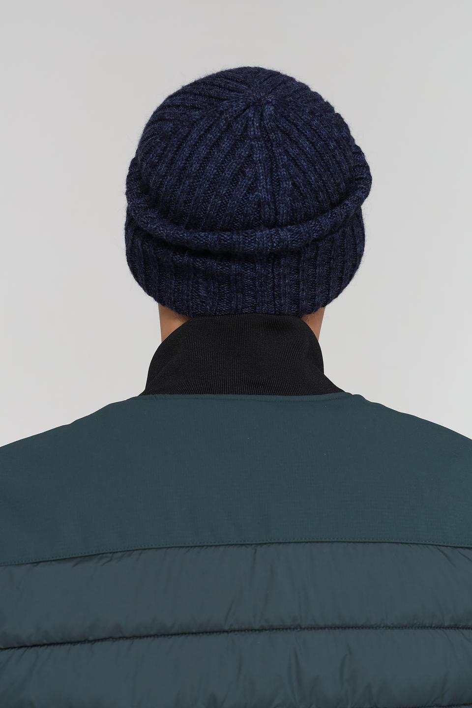 Шапка Marhatter вязаная синяя