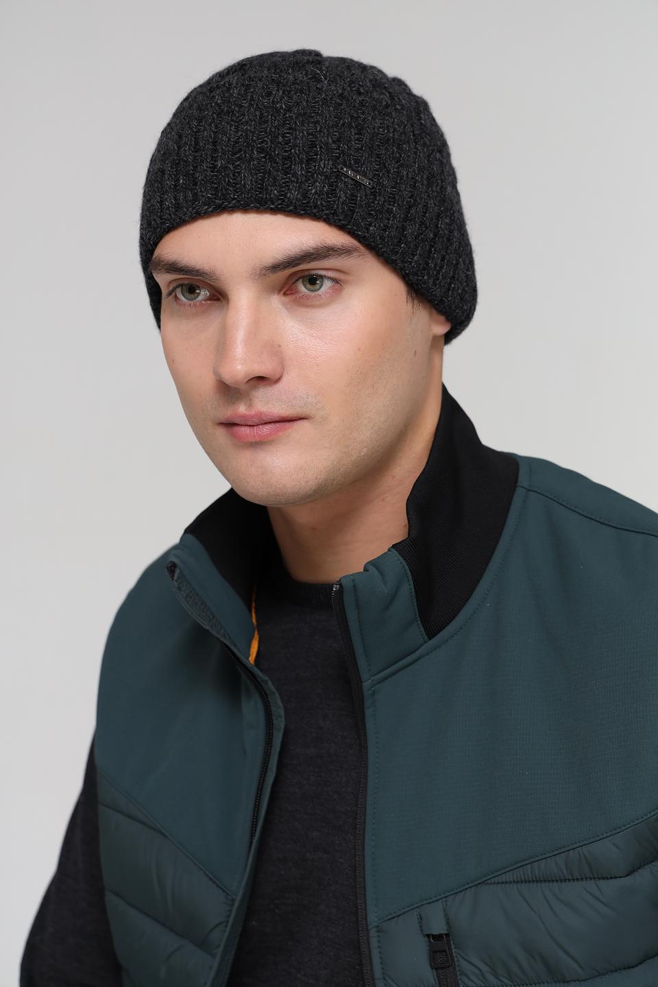 Шапка Marhatter мужская серая