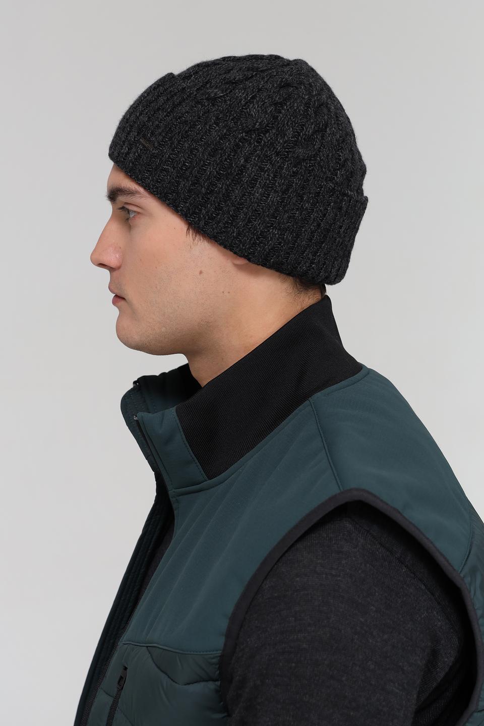 Шапка Marhatter мужская серая