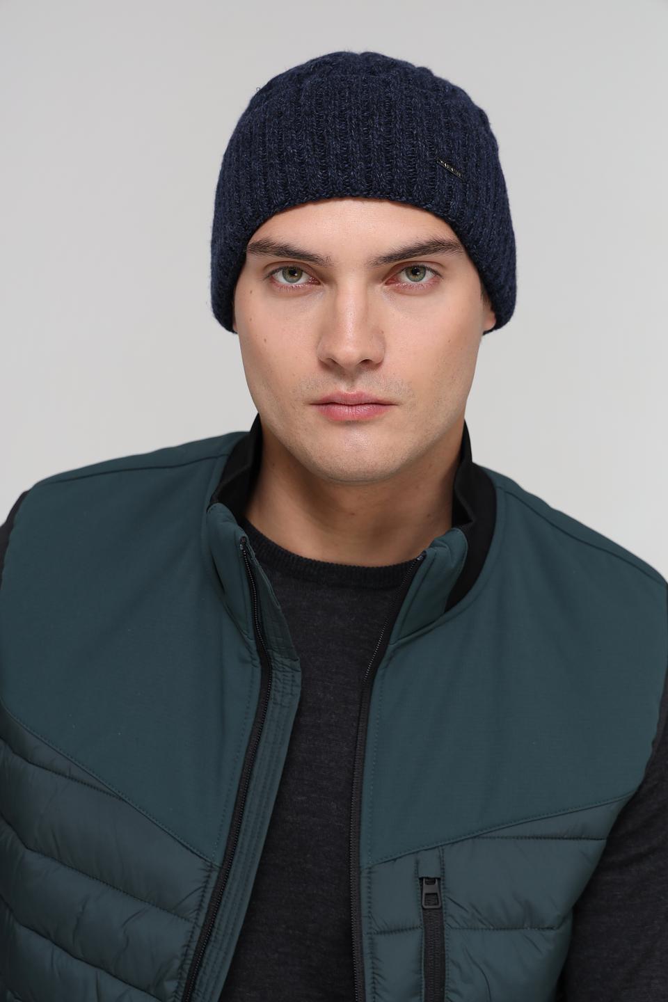 Шапка Marhatter мужская тёмно-синяя