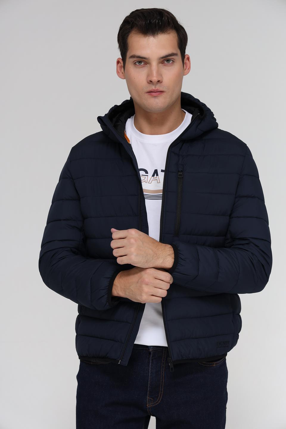 Куртка Tom Tailor denim мужская тёмно-синяя