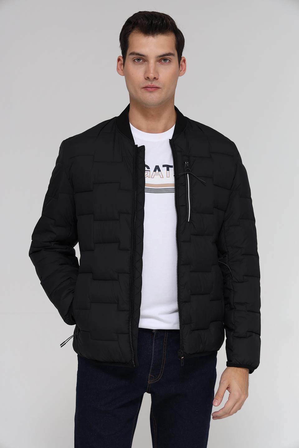Куртка Tom Tailor стеганая чёрная
