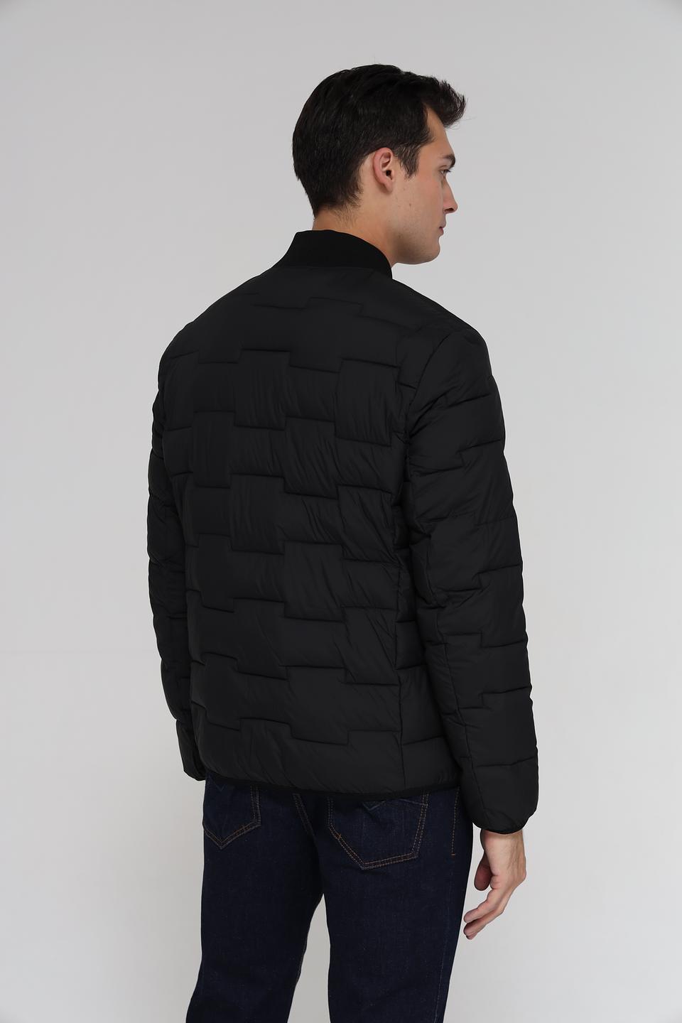 Куртка Tom Tailor стеганая чёрная