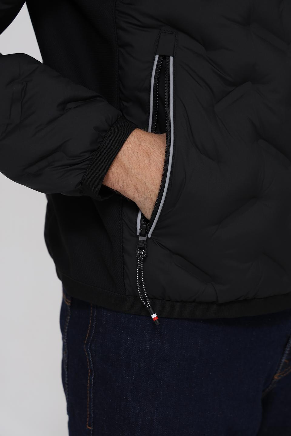 Куртка Tom Tailor стеганая чёрная