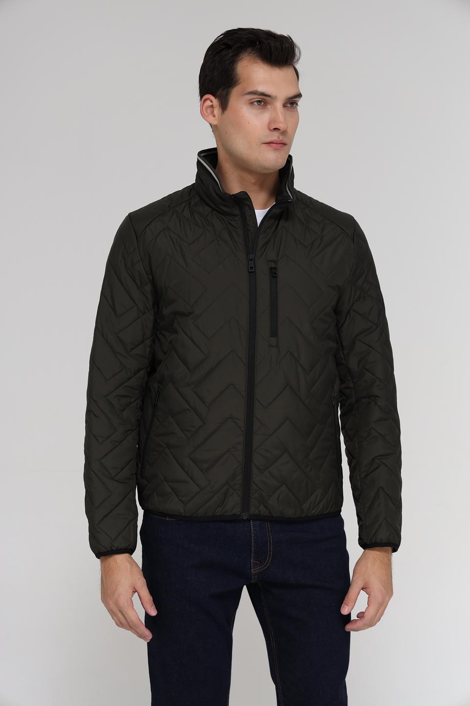 Куртка Bugatti стеганая хаки