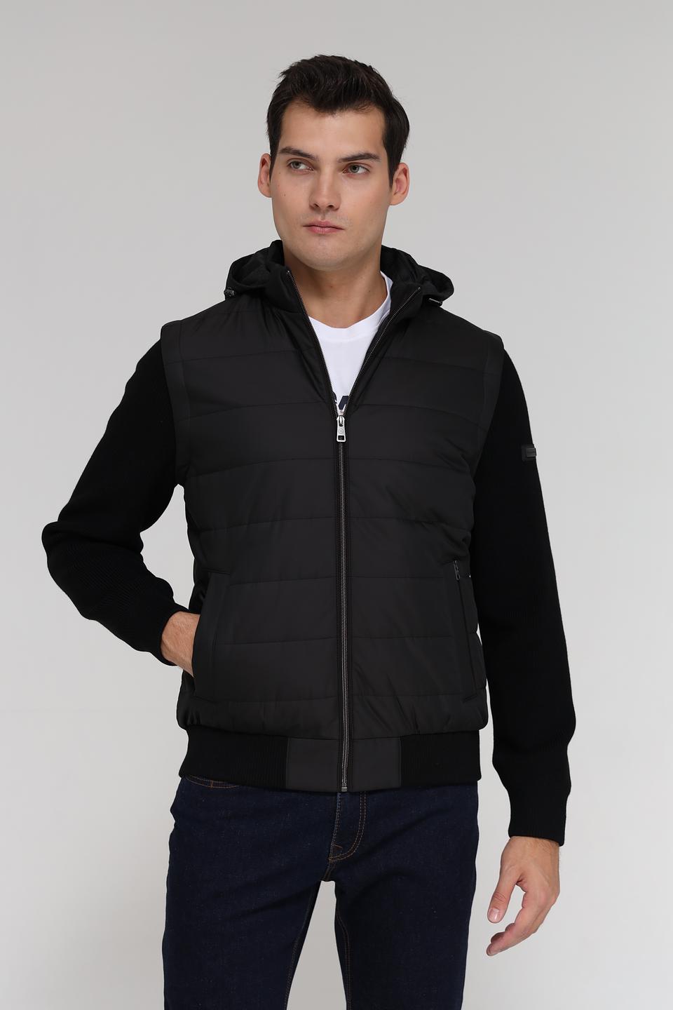 Ветровка Bugatti стеганая черная