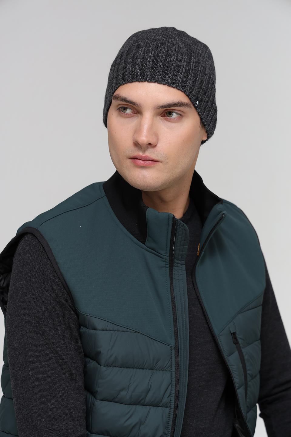 Шапка ADL man серая