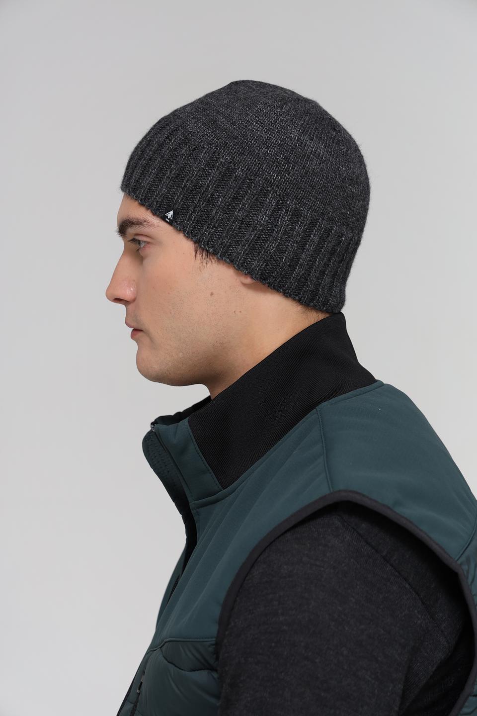 Шапка ADL man серая