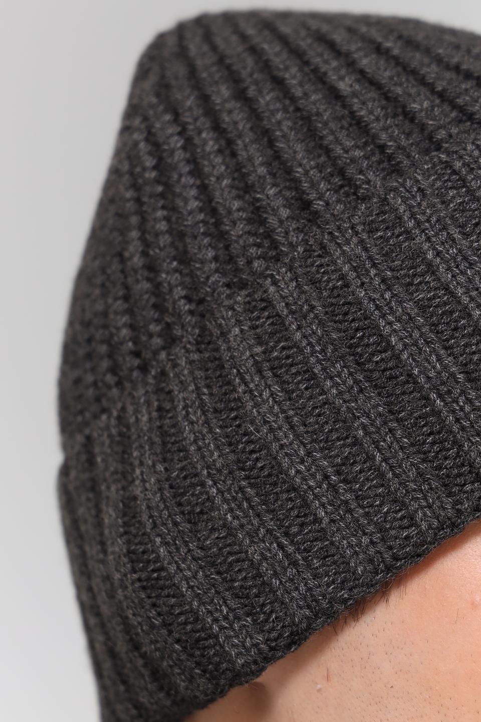 Шапка ADL man серая