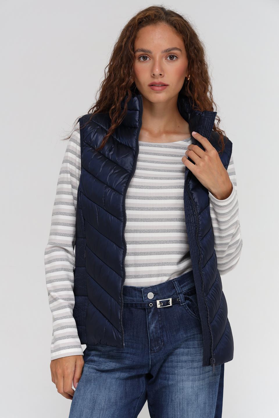 Жилет стеганый Tom Tailor синий